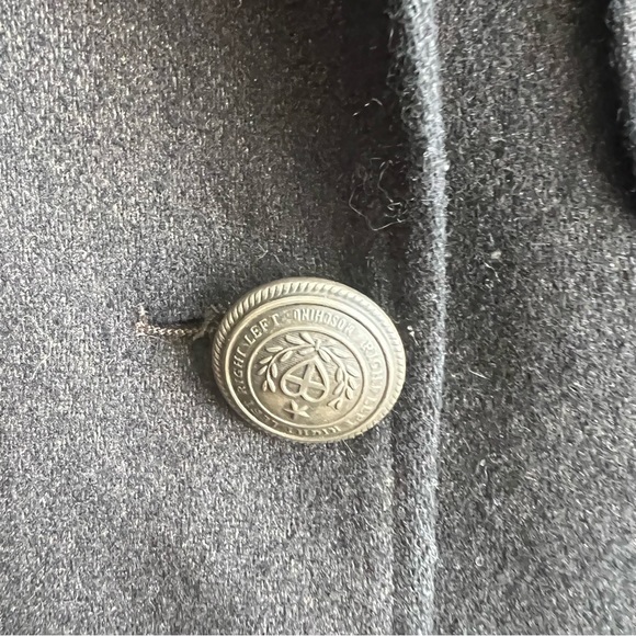 Cheap and Chic by Moschino Military Style Dark Brown Wool Blend Blazer. Size 8 - Picture 9 of 16